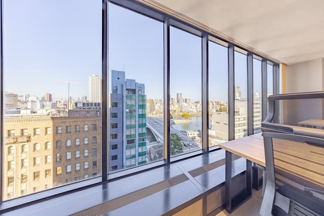 BIZcomfort北浜 レンタルオフィス眺望