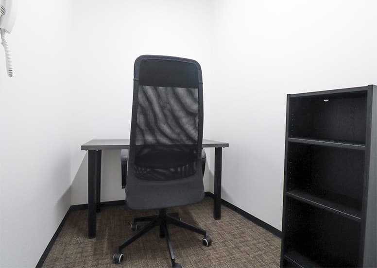 専有スペース_個室。家具付きの1~2名用個室です。