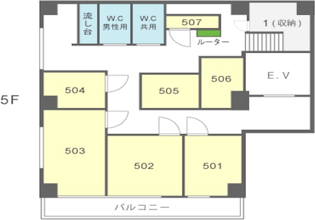 フロアマップ_5F