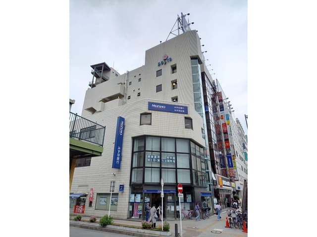 近隣の銀行_みずほ銀行 津田沼支店(徒歩4分)