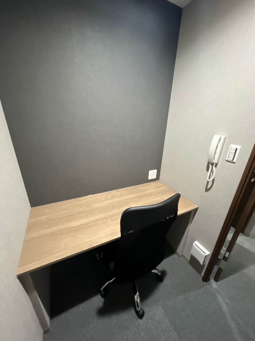 専有部_個室。24時間利用可能です。