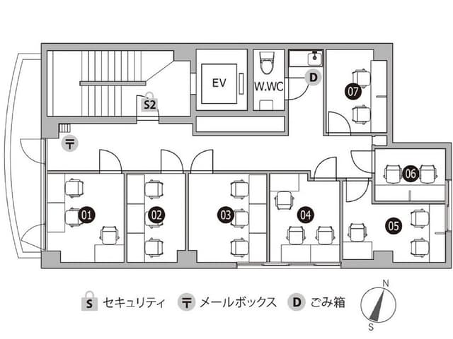 4F フロアマップ