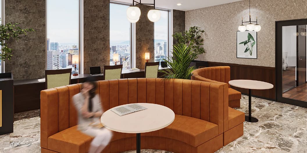 共用部_ラウンジ©Regus