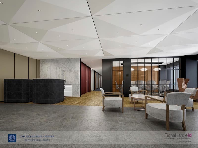 共有部_ラグジュアリーなスペースとなっており、ネットワーキング可能です。