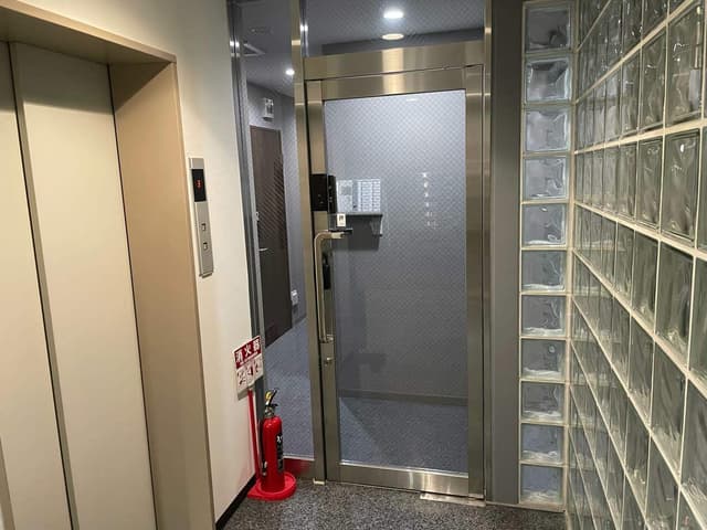 外観_エレベーターホール。