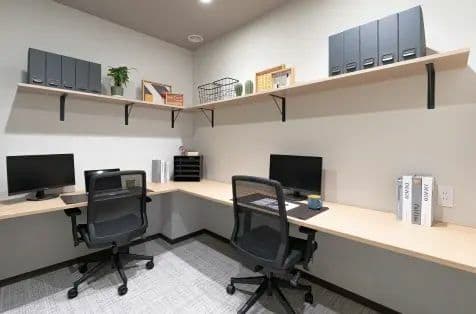 専有部_個室。1~2名の区画が用意されています。※画像はイメージです。©bizcomfort