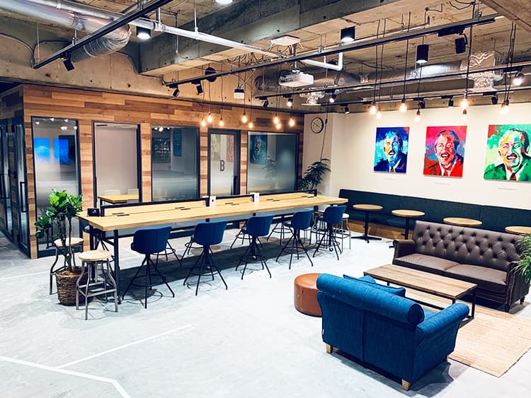 フリー席_こちらのスペースは、イベントスペースとしても使われます。