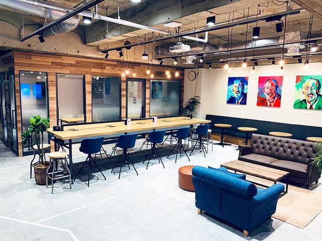 フリー席_こちらのスペースは、イベントスペースとしても使われます。