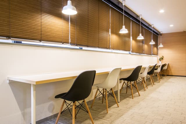 共用部_休憩スペースでホッと一息