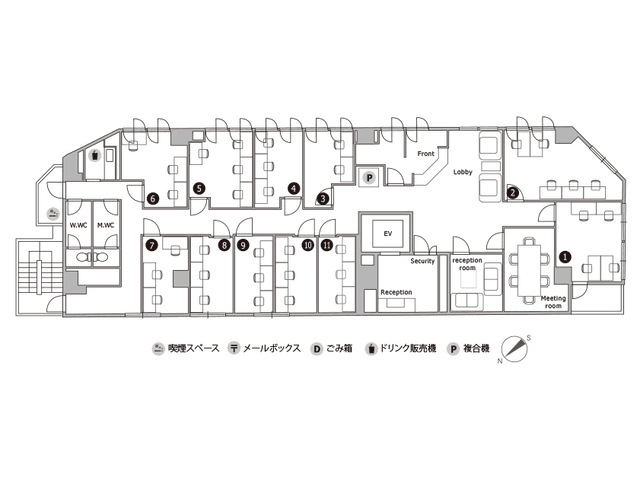 8F フロアマップ