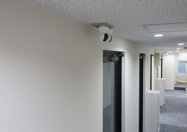 その他_防犯カメラ。セキュリティーの部分でも安心です。