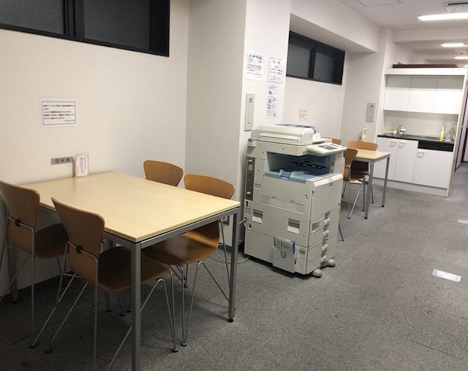 共用部_ネットワーキング可能のスペースとなっています。