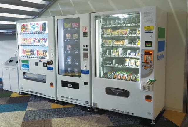 自販機コーナー(イメージ)