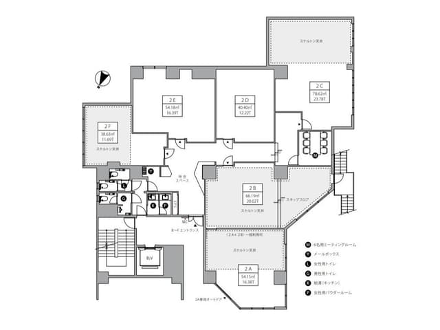 フロアマップ。