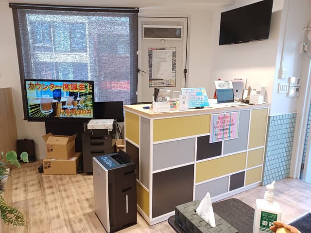 受付_常駐の受付スタッフがいるので来客の際にも安心です