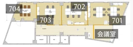 その他_フロアマップ(7F)。