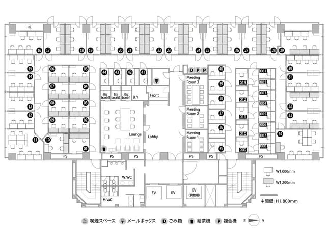 3F フロアMAP