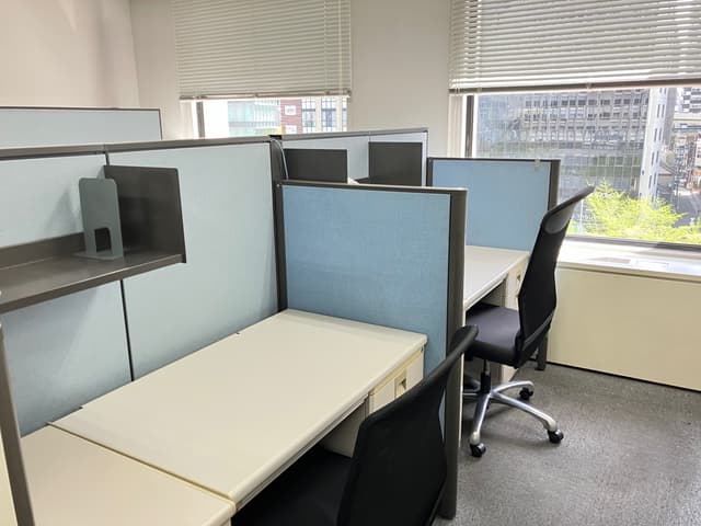 専有部_ブース ブースはタイプによりデスクの大きさが異なります。