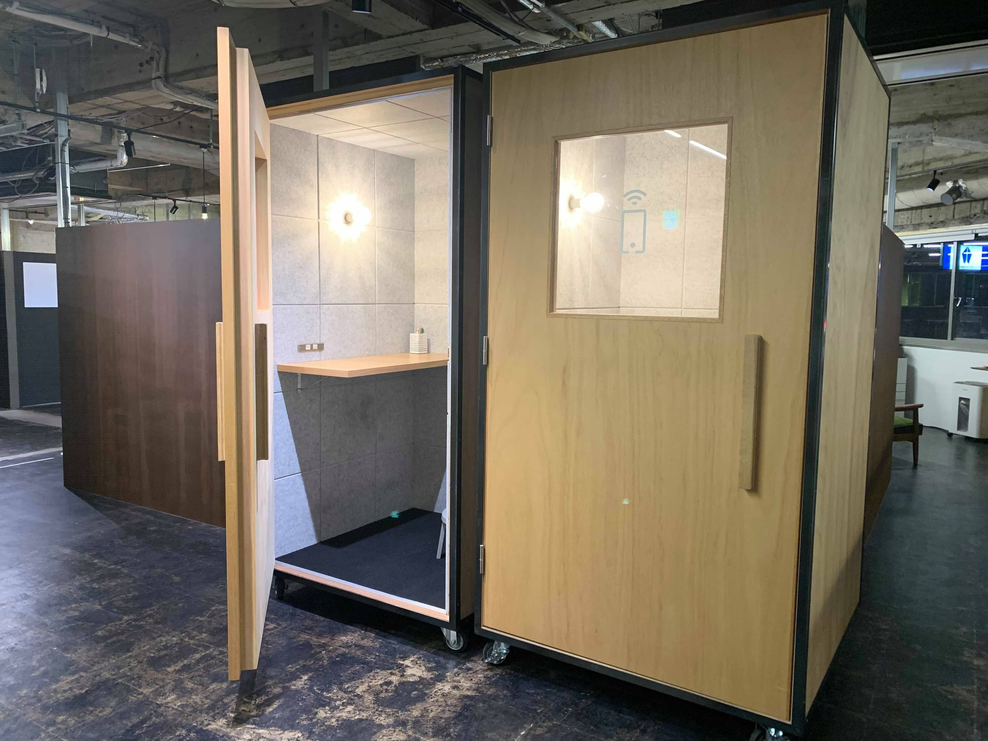 防音仕様のオンライン専用ブース