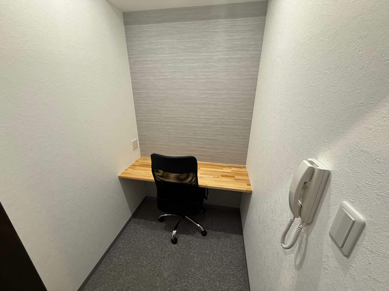 専有部_個室。追加料金なしで登記可能です。