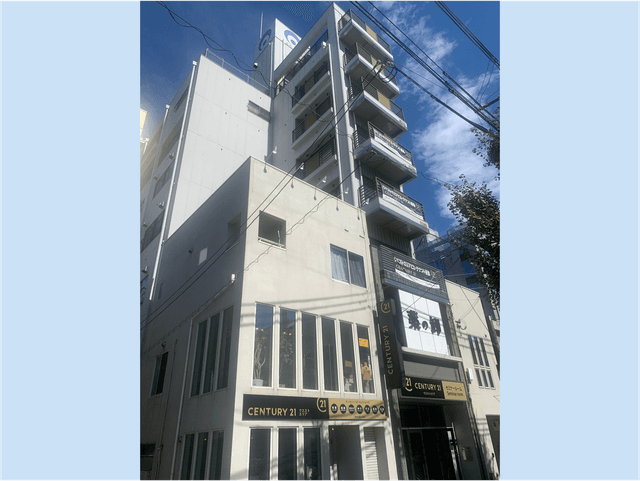 建物外観_弁天町駅・徒歩4分の場所にあるオフィスです。