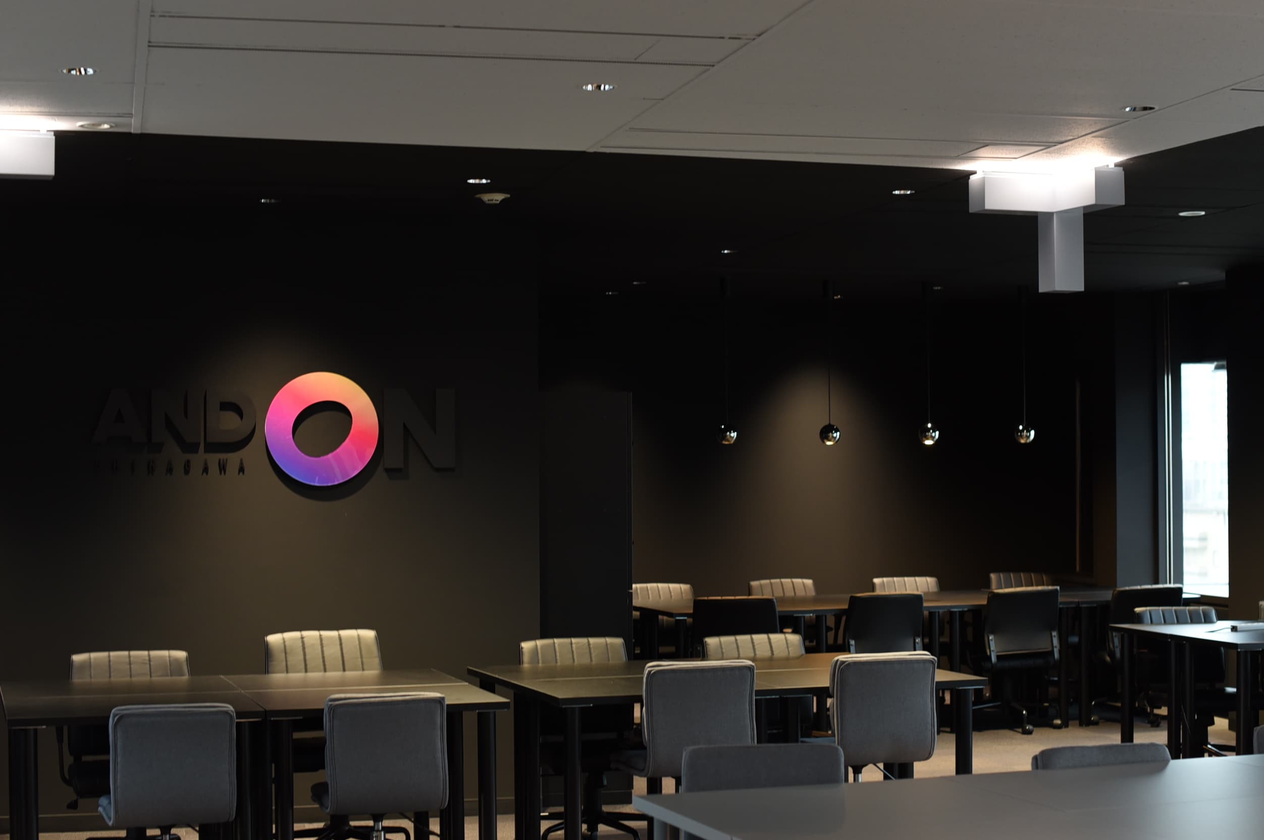 専用エリア_オープンスペースの中にある専用エリアですので、大変開放的です