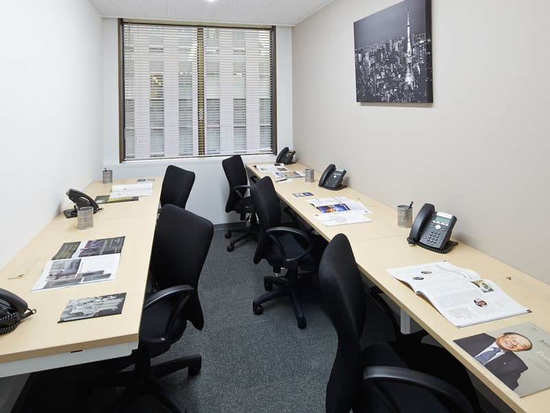 個室_5名から利用できるオフィスです©Regus