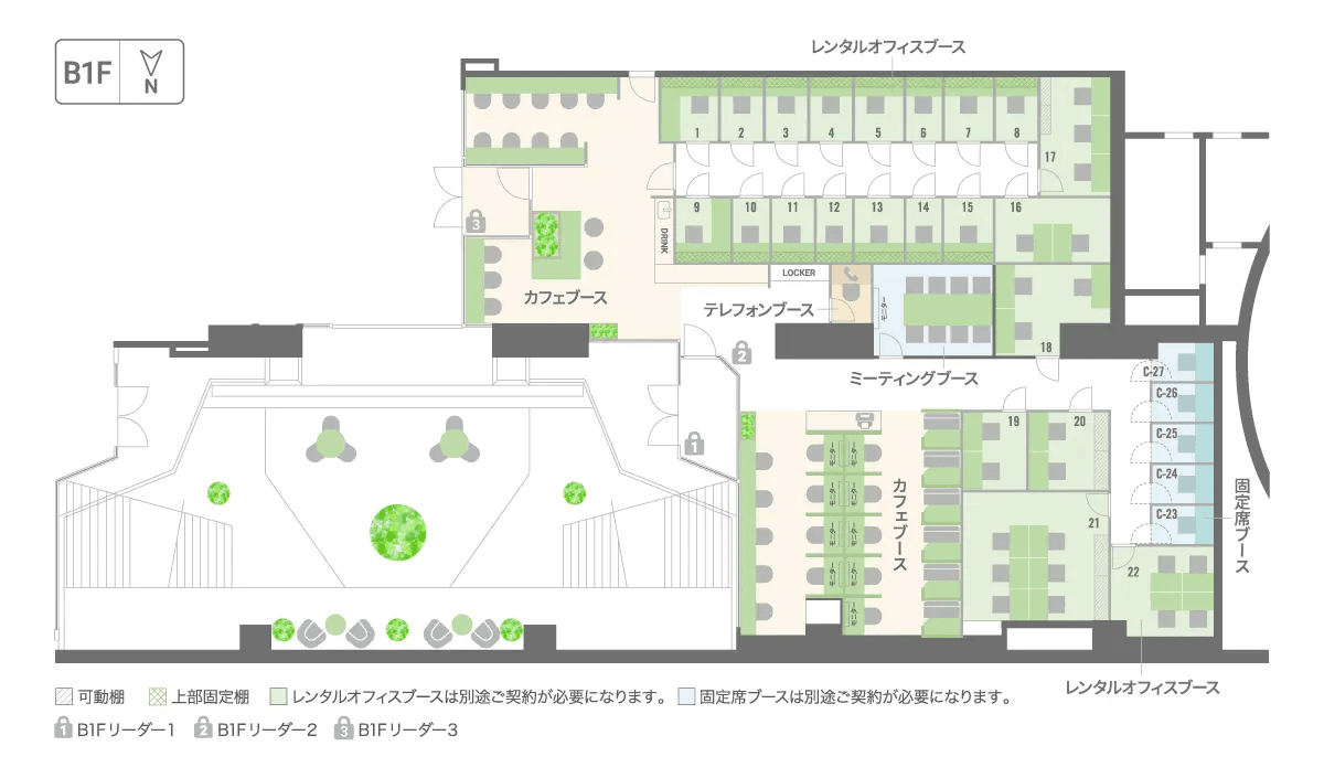 その他_フロアマップ©株式会社WOOC