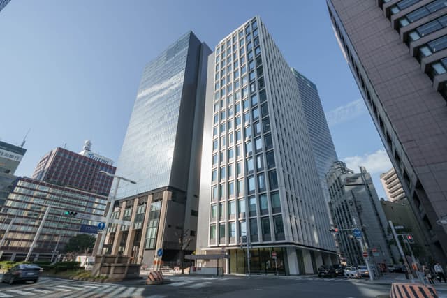 外観_オフィスは名古屋駅直通のエニシオ名駅16階にあります。
