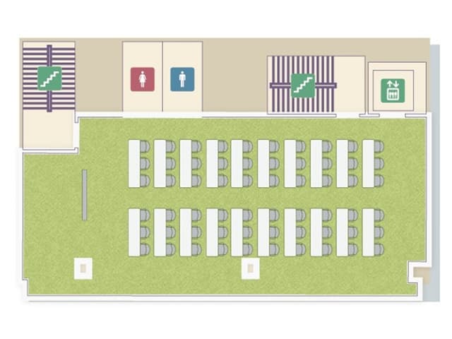 その他_フロアマップ。2,3,7Fのフロア案内図です。