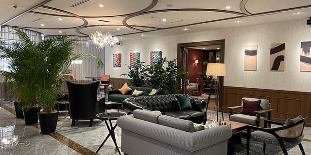 共有部_ラウンジ。ラウンジは24時間ご利用いただけます。※画像はイメージです。©Regus