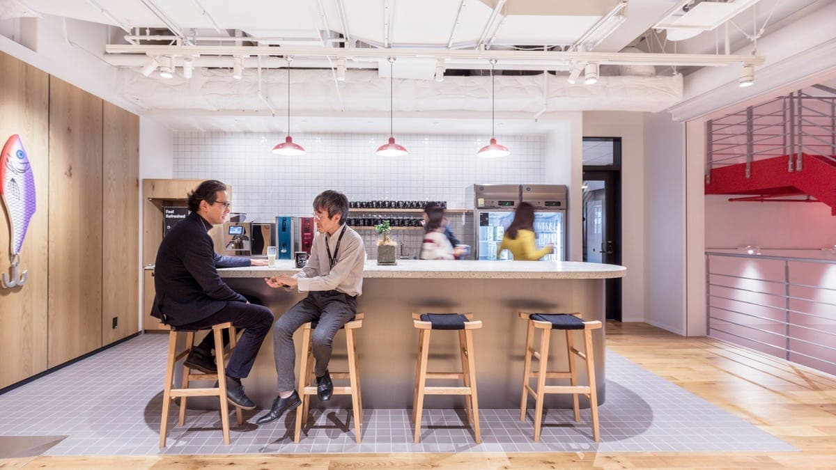 キッチン_すべてのフロアにパントリーを設置しております。©WeWork