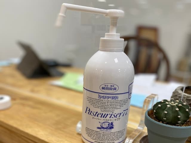 設備_新型ウイルス対策も行っています。