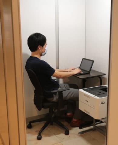 個室_リーズナブルな価格で日本橋の住所利用が可能となるオフィスです。