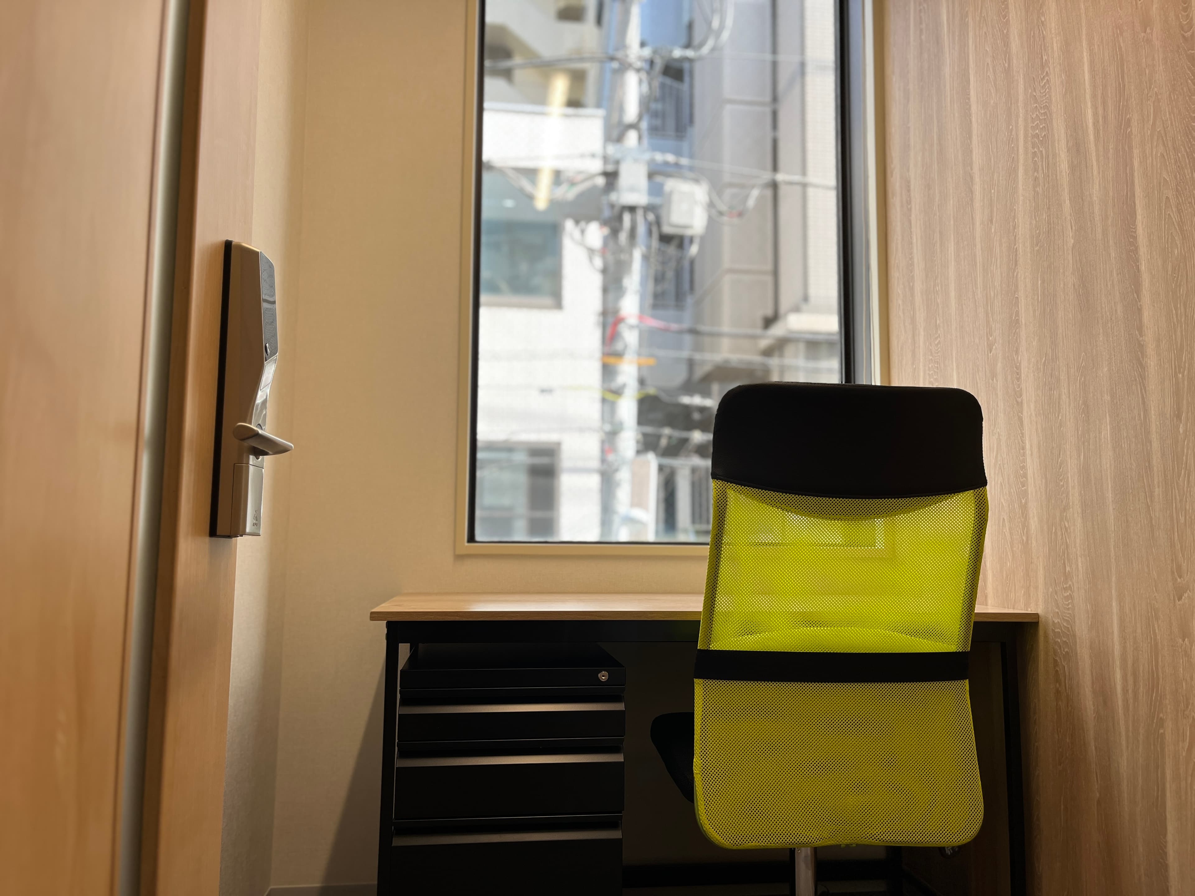 専有部_個室。登記利用とポストの利用が行なえます。