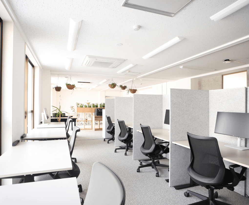 共有部_コワーキングスペース。気分を変えて作業を行う場として活用できます。