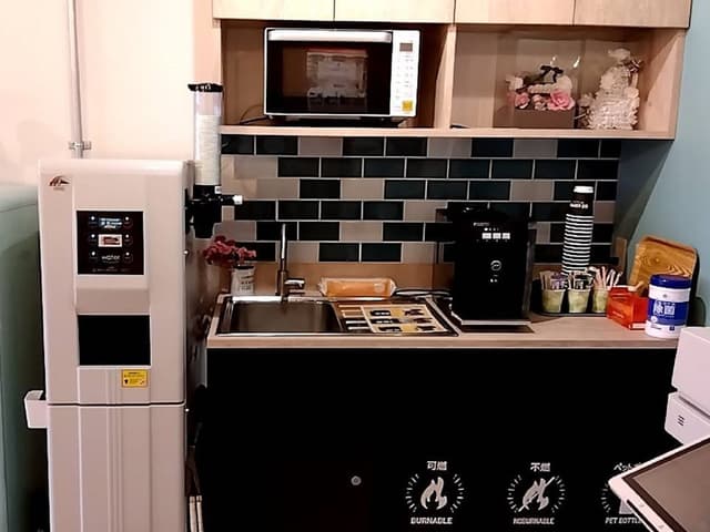 設備_ドリンクサーバー。無料での利用が可能です。