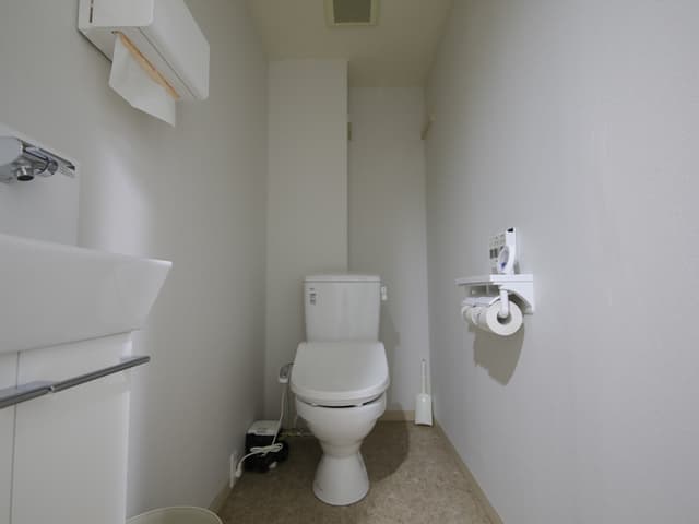 共用部_トイレ。男女別のトイレをご用意しています。