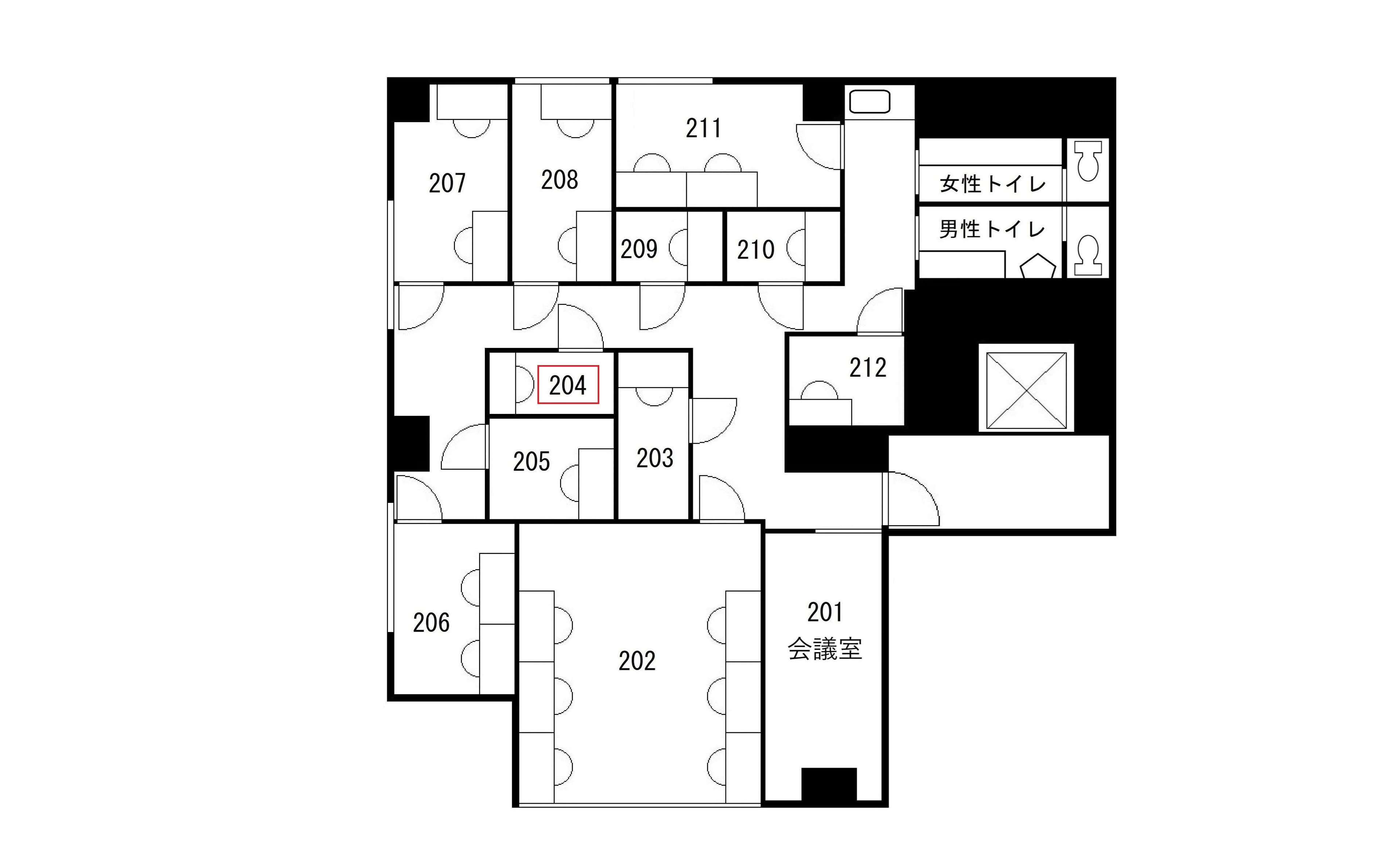 福田ビル平面図j