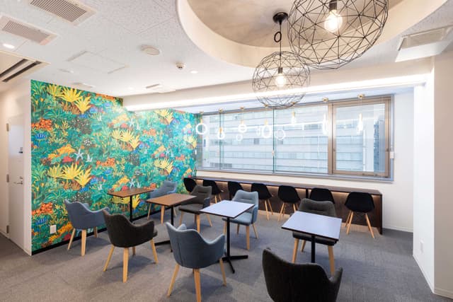 共用部_ラウンジ。