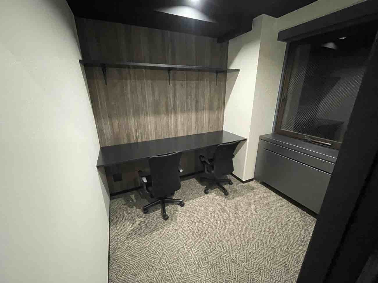 専有部_個室。1~2名の個室を用意しています。