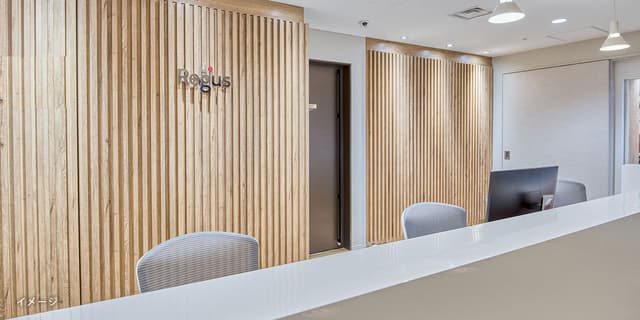 外観_受付。営業時間内はスタッフが常駐しています。※画像はイメージです。©Regus