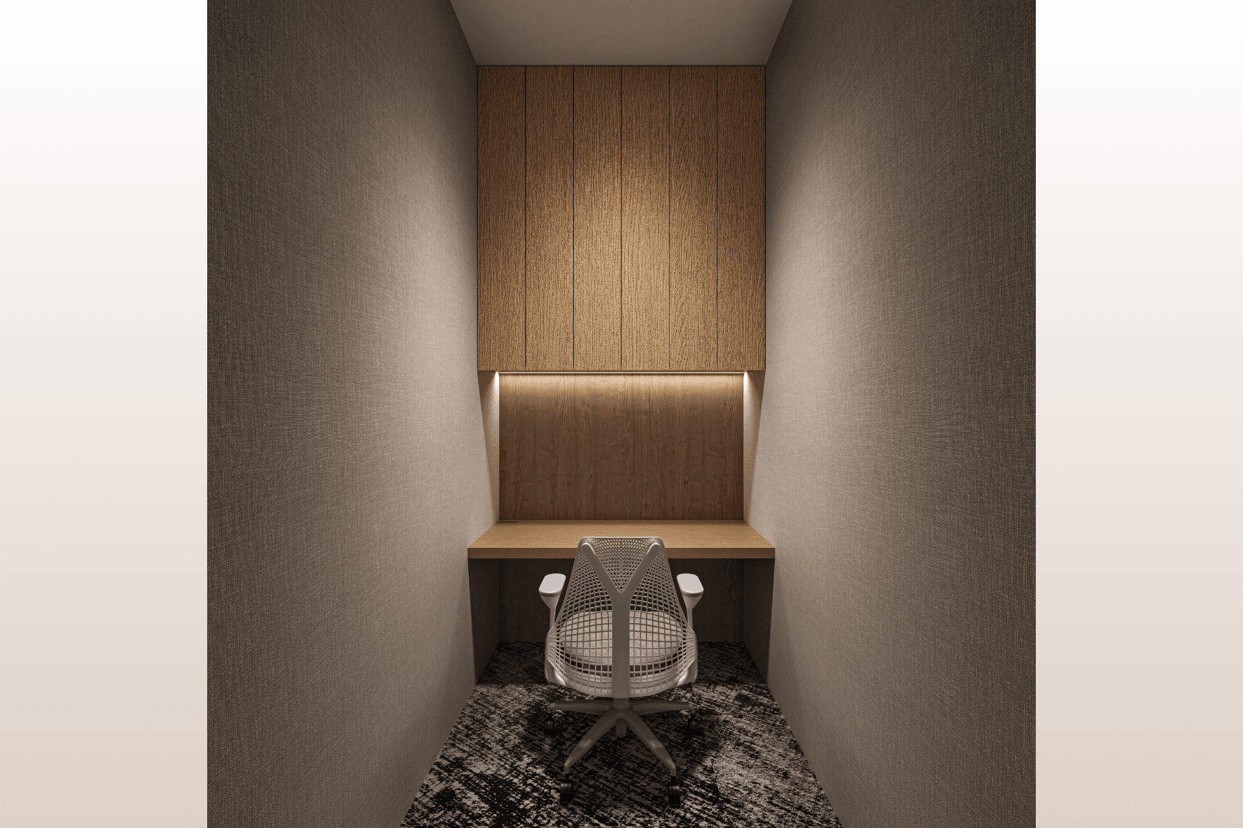 専有部_個室。家具付き、Wi-Fi完備ですぐに作業をスタートすることができます。※画像はイメージです。