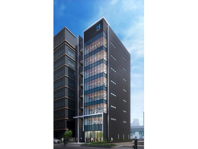 建物外観_2023年2月竣工の新築ビルです。