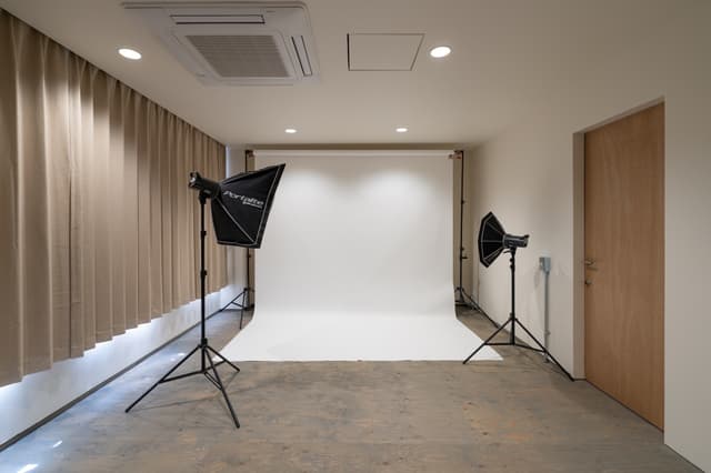 共用部_時間貸しフォトスタジオ。写真や動画の撮影にお使いいただけます。