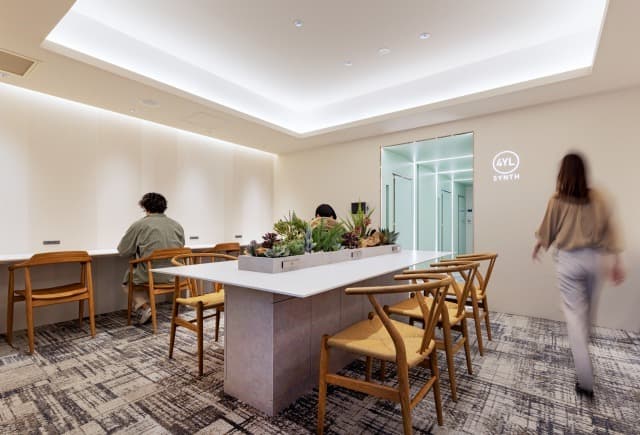 24時間365日ご利用可能なラウンジスペース