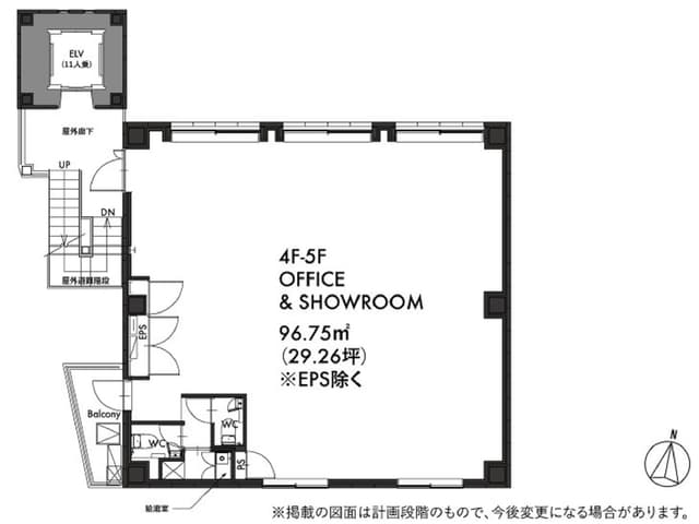 その他_フロアマップ。4F-5Fのフロア案内図です。