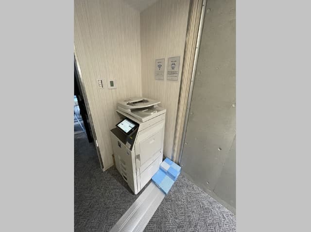 設備_コピー機。3Fに設置してあり、有料で利用可能です。