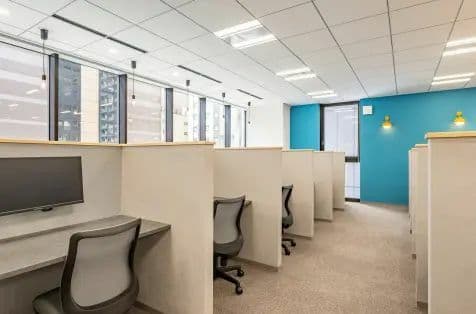 共有部_ワークブース。静かに集中して過ごしたい方におすすめです。※画像はイメージです。©bizcomfort