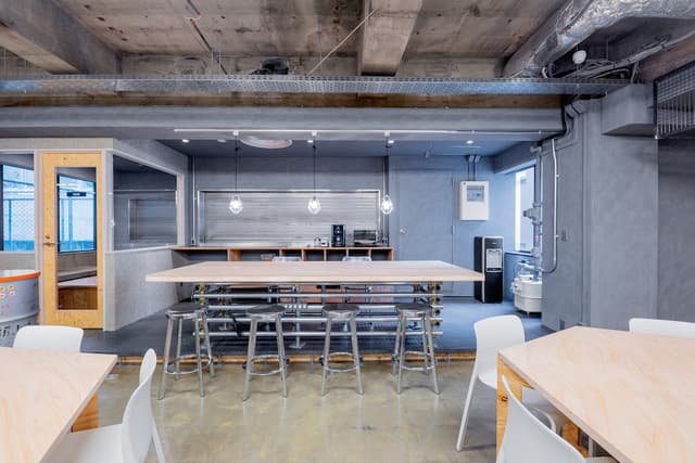 CO-DINING_リフレッシュに最適なキッチンスペース、他業種のご入居者様との交流の場にもご活用いただけます